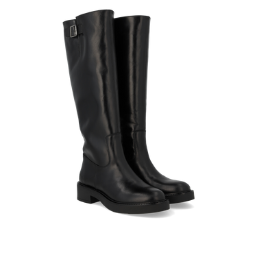 Langschaftstiefel mit Schnallendetail