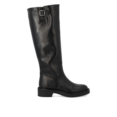 Langschaftstiefel mit Schnallendetail