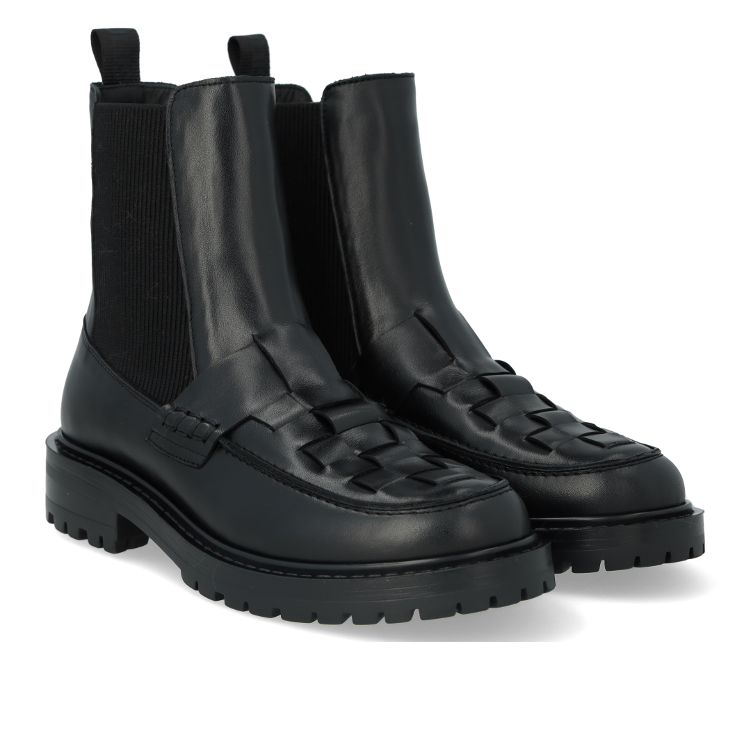 Klobige Chelsea-Stiefel