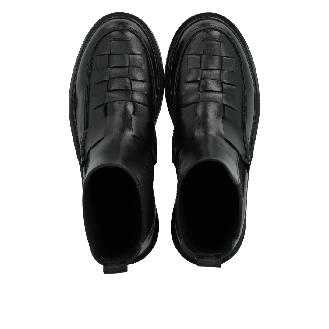 Klobige Chelsea-Stiefel