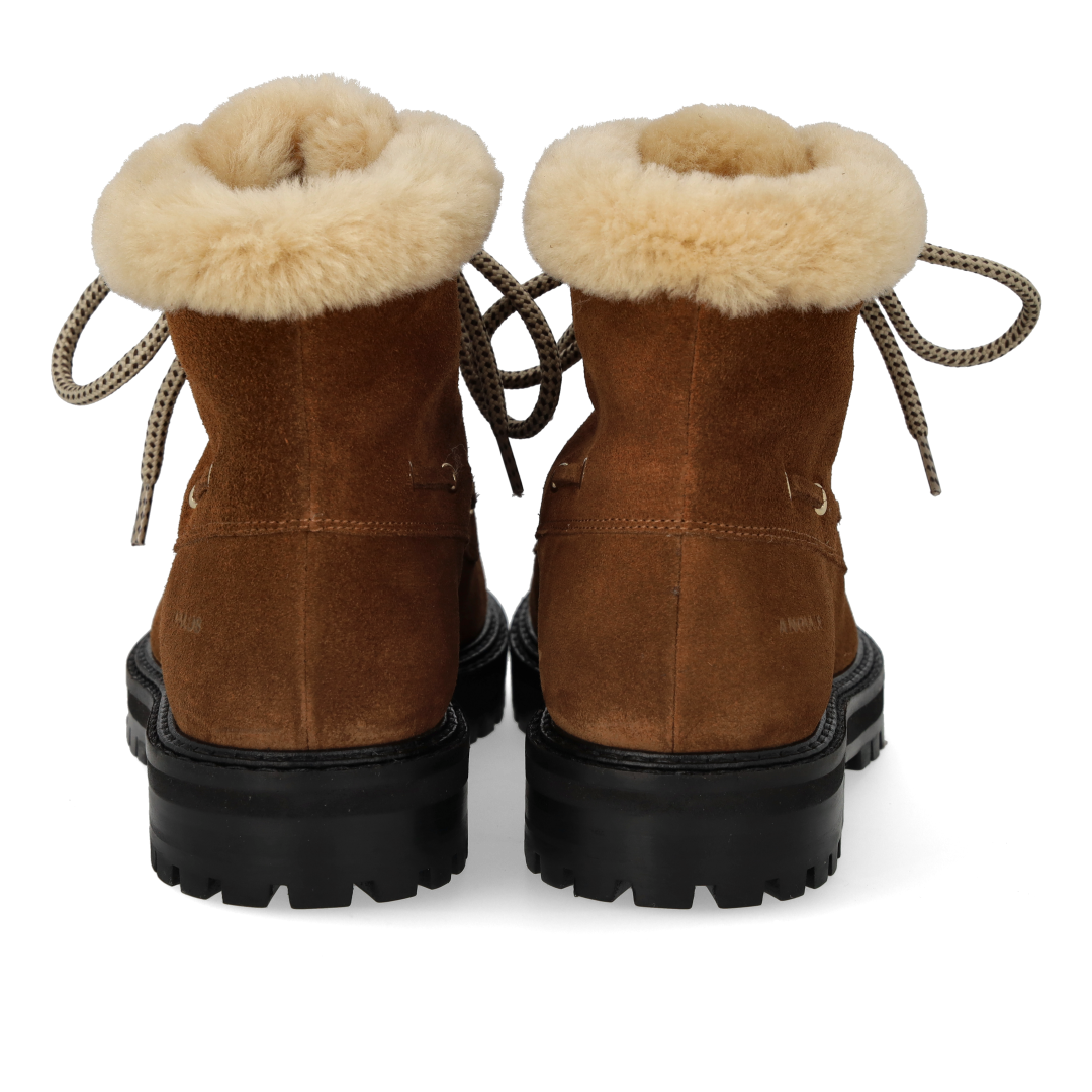 Winterstiefel mit Pelzbesatz