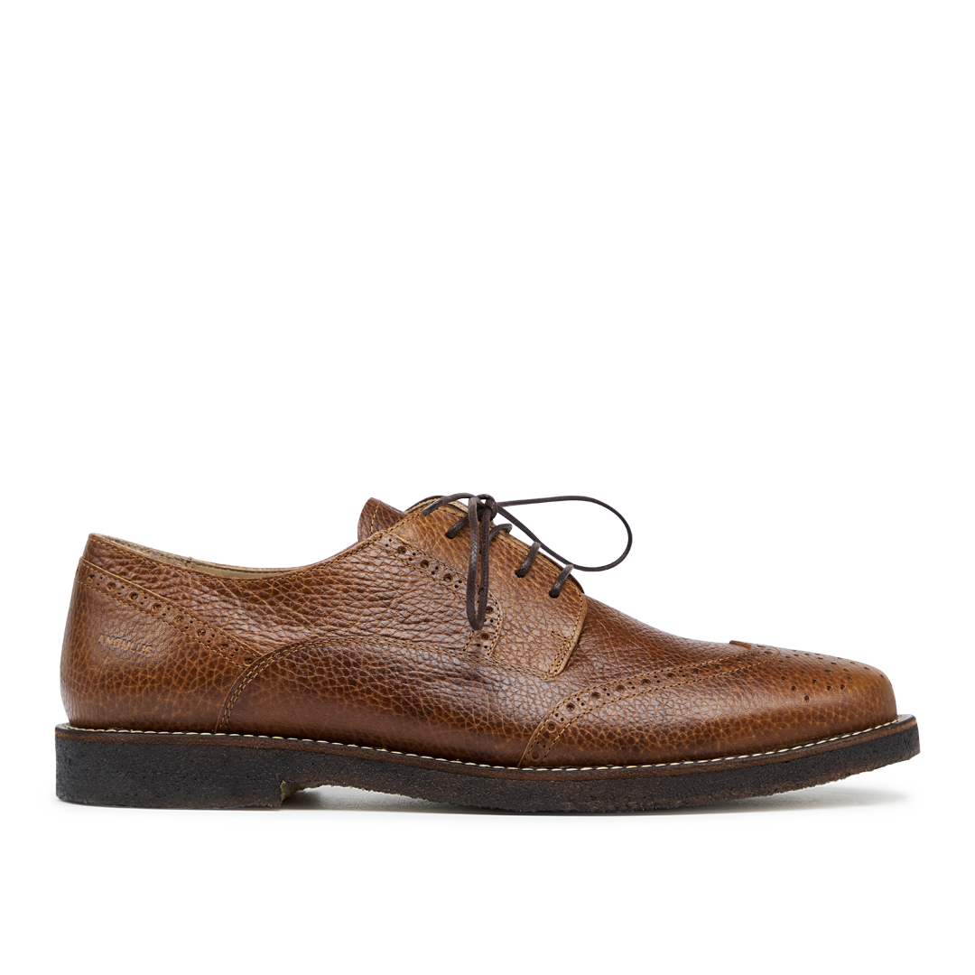 Schnürschuhe mit Brogue-Muster