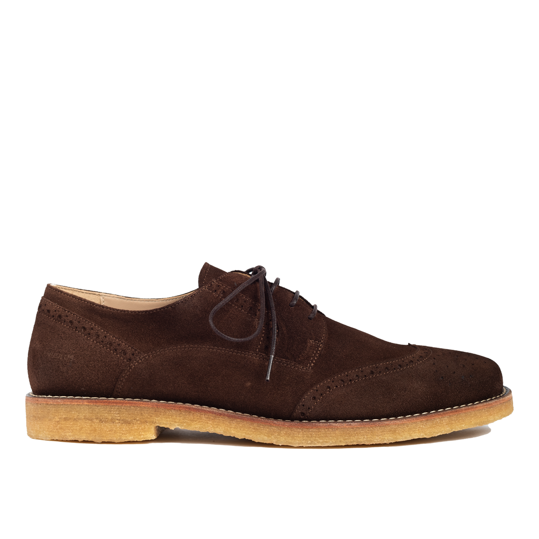 Schnürschuhe mit Brogue-Muster