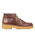 Schnürstiefel mit niedrigem Schaft