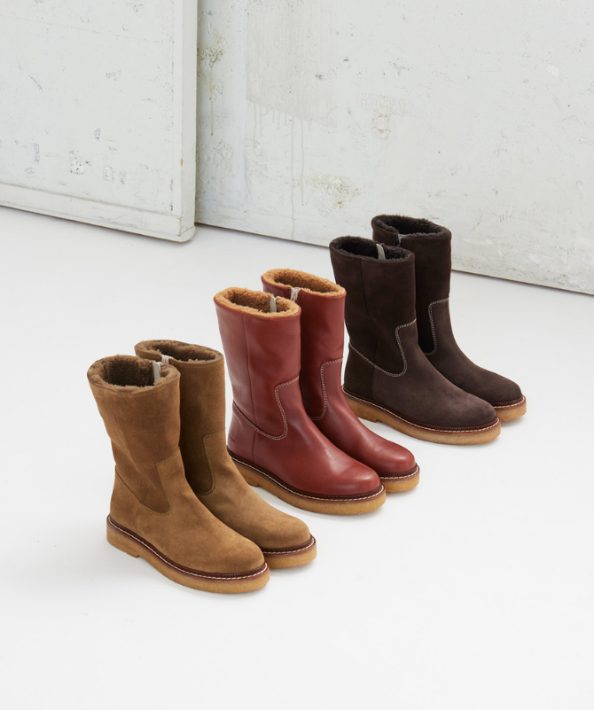 Angulus Chelsea Boot mit Wollfutter