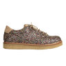Angulus Sneaker mit Glitzer und Plateausohle