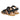 Angulus Sandale mit Klettverschluss und Nieten