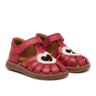 Angulus Sandale mit kontrastierendem Herz