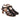 Angulus Sandale mit Absatz